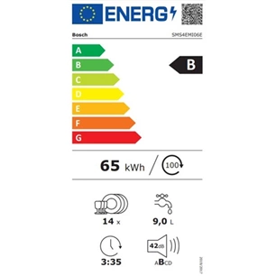 Bosch SMS4EMI06E mosogatógép