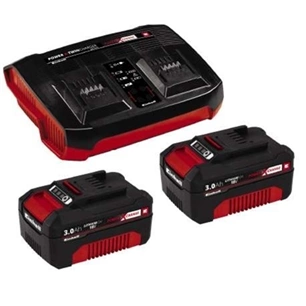 Einhell 2X3,0AH & TWINCHARGER KIT akku + töltő szett