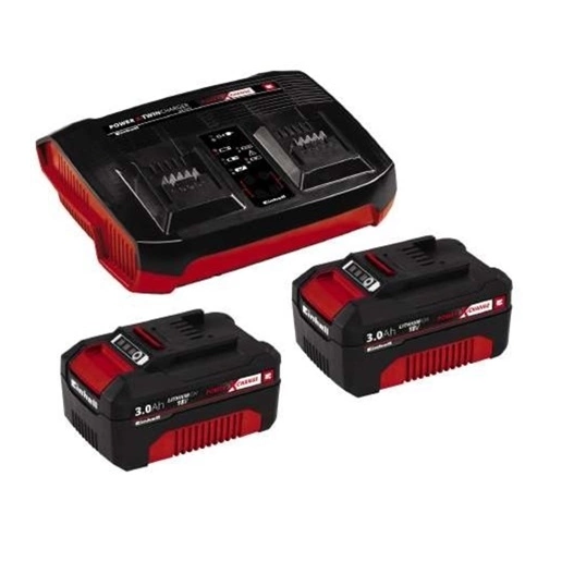 Einhell 2X3,0AH & TWINCHARGER KIT akku + töltő szett