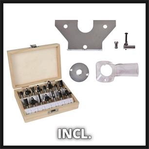 Einhell TC-RO 1155 KIT felsőmaró