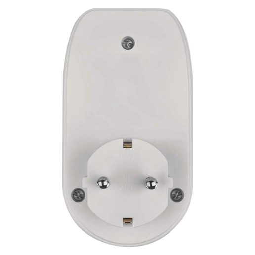 Emos P0072 aljzat 2xUSB SCHUKO, fehér