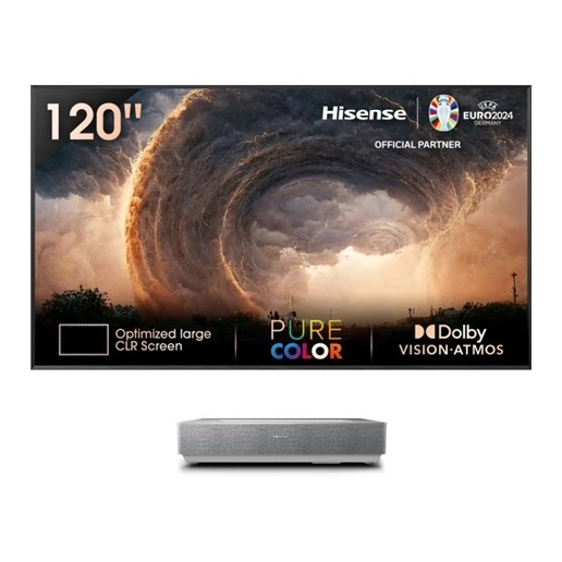 Hisense 120L5HA 4K HDR Smart Lézer TV, 120"/305 cm képátlójú