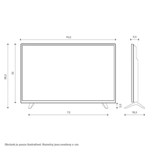 Hyundai FLP 40T339FHD LED TV