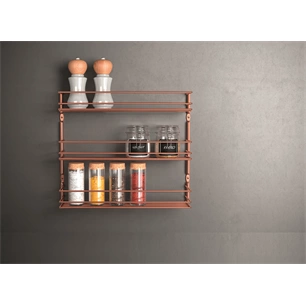 Metaltex MX362533 Pepito-3 Copper fűszerpolc