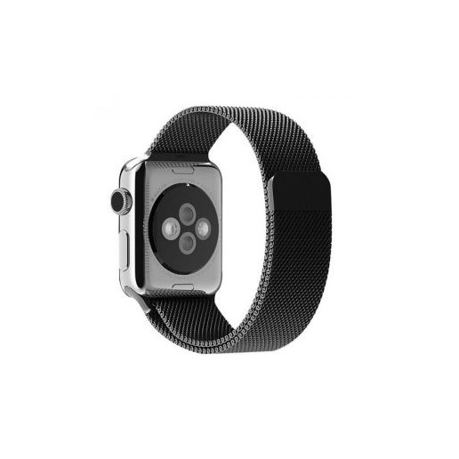 Mybandz APW381556 apple watch milánói fém óraszíj /fekete/ 38 /40 mm