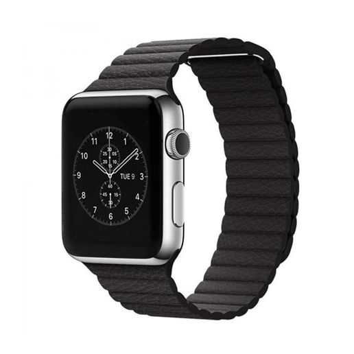 Mybandz APW421835 Apple Watch utángyártott mágneses bőr óraszíj