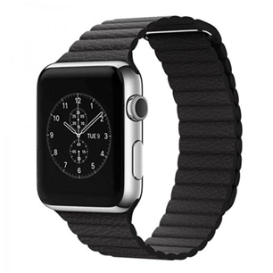 Mybandz APW421835 Apple Watch utángyártott mágneses bőr óraszíj