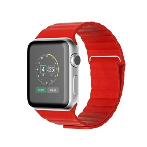 Mybandz APW422345 apple watch utángyártott mágneses bőróraszíj