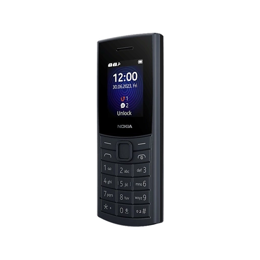 Nokia 110 (2023) 4G DS BLUE kártyafüggetlen mobiltelefon + Telekom Domino feltöltőkártya