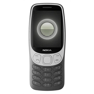 Nokia 3210 4G DS Black nyomógombos kártyafüggetlen mobiltelefon + Telekom Domino feltöltőkártya