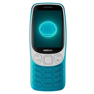 Nokia 3210 4G DS Blue nyomógombos kártyafüggetlen mobiltelefon + Telekom Domino feltöltőkártya