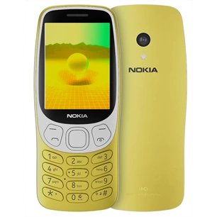 Nokia 3210 4G DS Gold nyomógombos kártyafüggetlen mobiltelefon + Telekom Domino feltöltőkártya