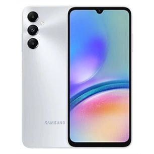 Samsung A057G GALAXY A05S DS 4/64 SILVER kártyafüggetlen mobiltelefon + Telekom Domino feltöltőkártya