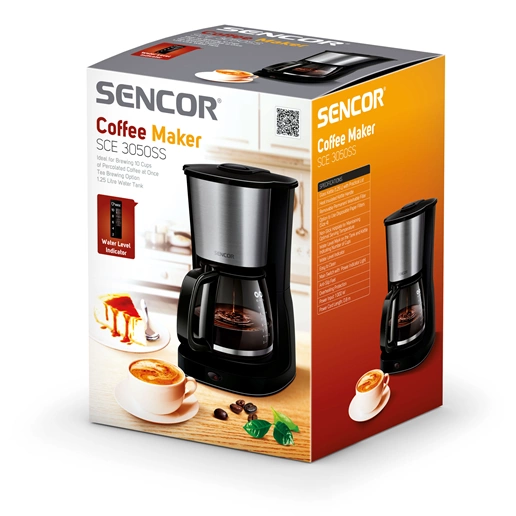 Sencor SCE3050SS Kávéfőzőgép