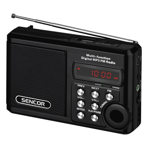 Sencor SRD215B hordozható rádió