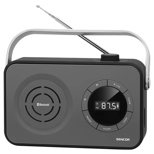 Sencor SRD3200B hordozható PLL FM rádiókészülék