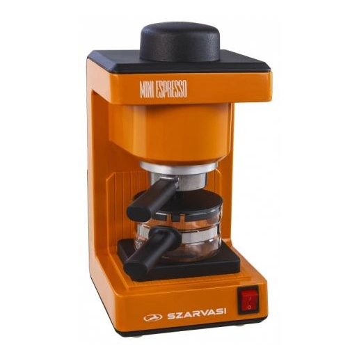 Szarvasi SZV-612/3 Mini Espresso kávéfőző, narancssárga