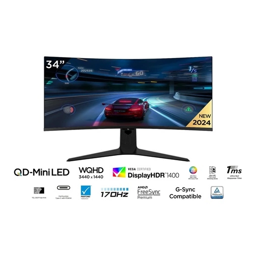 TCL 34R83Q monitor