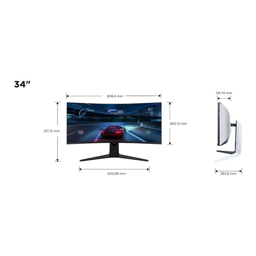 TCL 34R83Q monitor