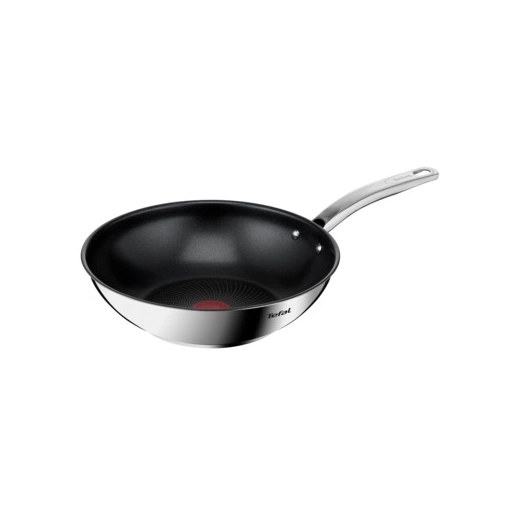 Tefal B8171944 Intuition rozsdamentes acél wok serpenyő 28 cm