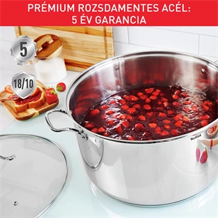 Tefal B864S874 Intuition rozsdamentes acél edénykészlet 8 db-os