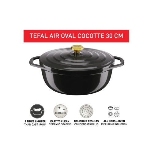 Tefal E2558955 edény fedővel