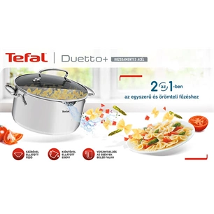 Tefal G7320434 Duetto+ serpenyő 24 cm