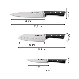 Tefal K232S374 késkészlet 3 részes