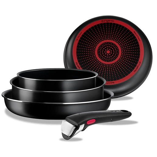 Tefal L1539053 Ingenio Easy Cook & Clean serpenyő szett, 10 db-os