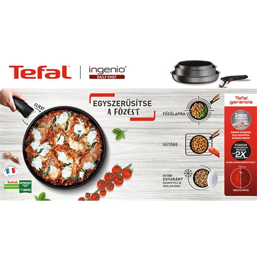 Tefal L7629002 Ingenio 6 edényszett