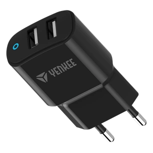 Yenkee YAC 2024 BK 2xUSB hálózati töltő