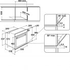 Whirlpool AKZM8480S beépíthető sütő