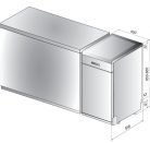 Whirlpool WSFO3T1256PCX szabadonálló keskeny mosogatógép