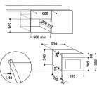 Whirlpool W9MN840IXL beépíthető mikrohullámú sütő