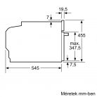 Bosch CFA634GS1 beépíthető mikrohullámú sütő