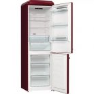 Gorenje ONRK619DR alulfagyasztós hűtő, 300 liter, bordó